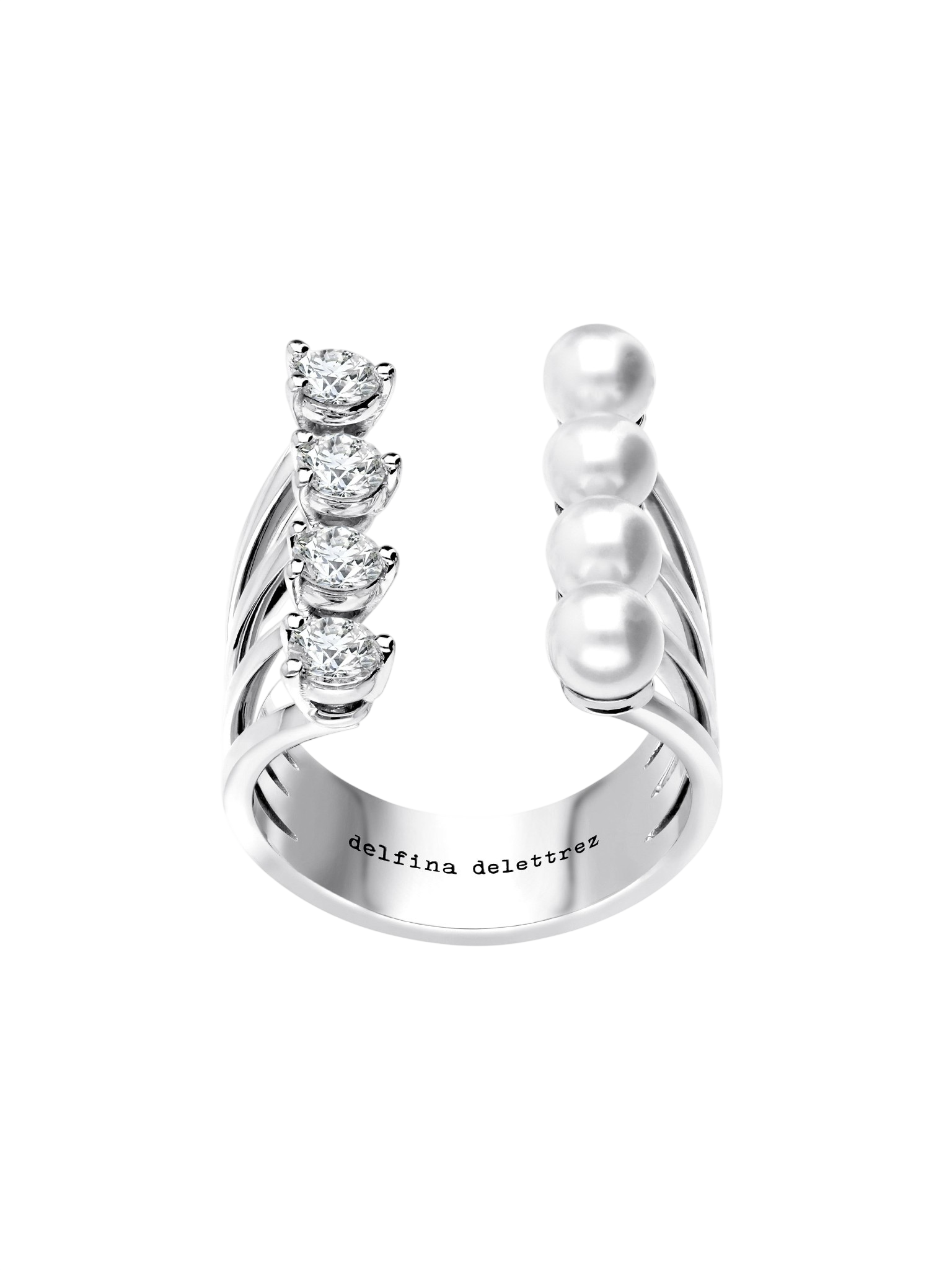 Dots pearl ring photo